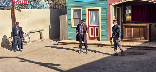 Shoot out at the OK Corral